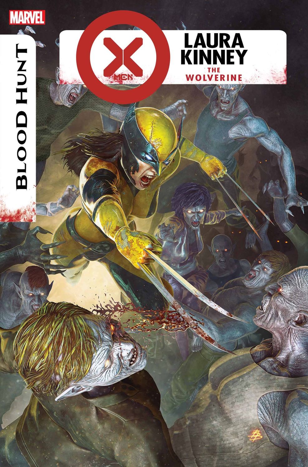X-MEN BLOOD HUNT LAURA KINNEY THE WOLVERINE (2024) #1