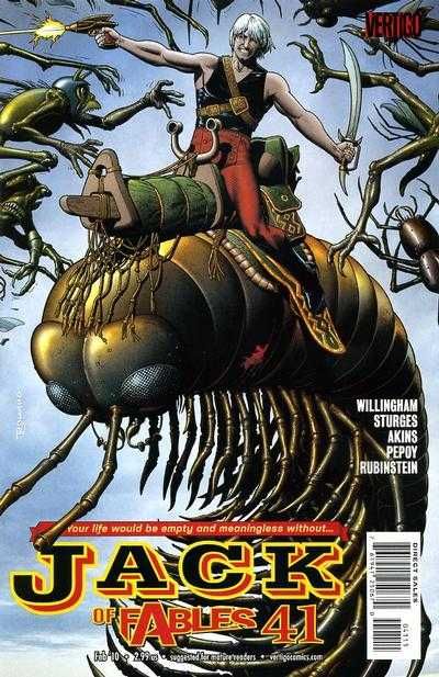 JACK OF FABLES (2010) #41 (DAMAGED)