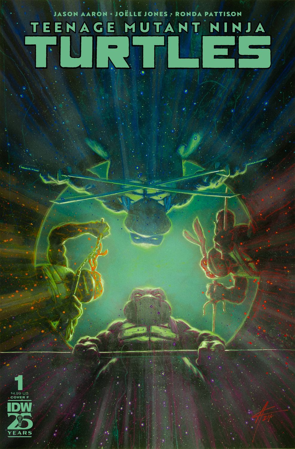 TEENAGE MUTANT NINJA TURTLES (2024) #1 CVR F