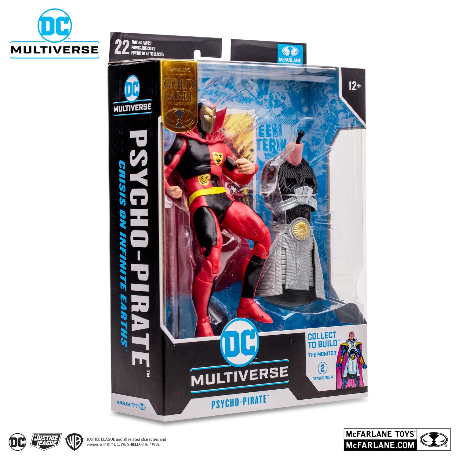 MCFARLANE DC MULTIVERSE PSYCHO-PIRATE (CRISIS ON INFINTE EARTHS)