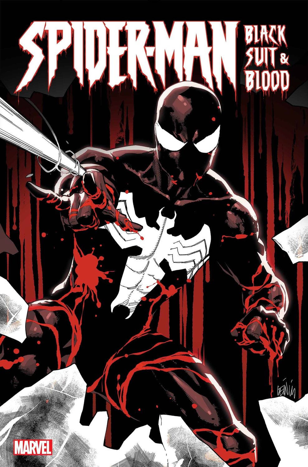 SPIDER-MAN BLACK SUIT AND BLOOD (2024) #1