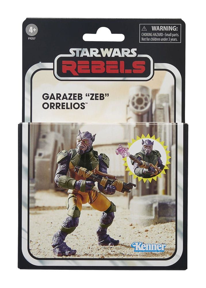 STAR WARS REBELS VINTAGE COLLECTION GARAZEB ZEB