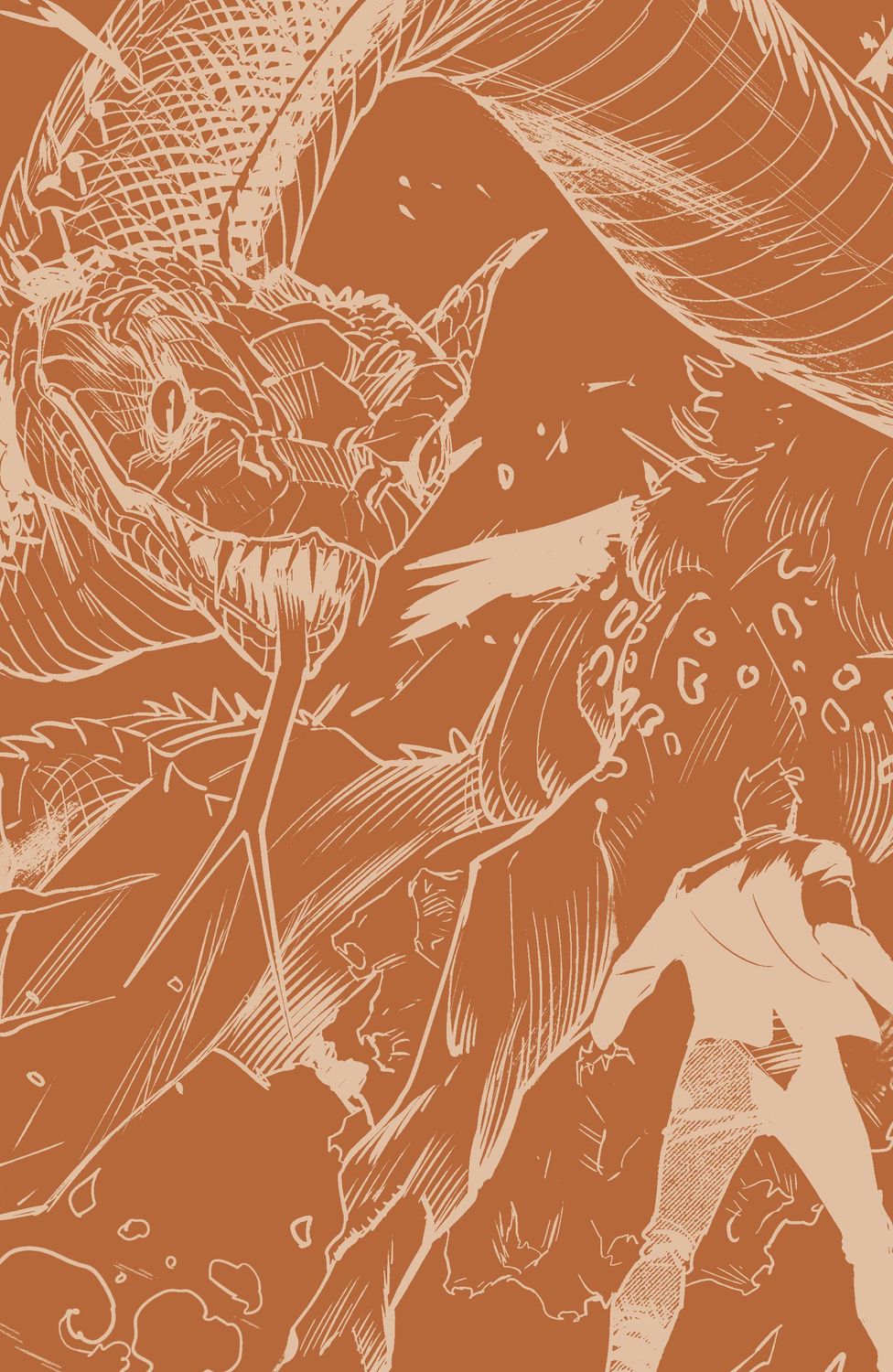 ONCE &amp; FUTURE PEN &amp; INK (2024) #1 CVR B