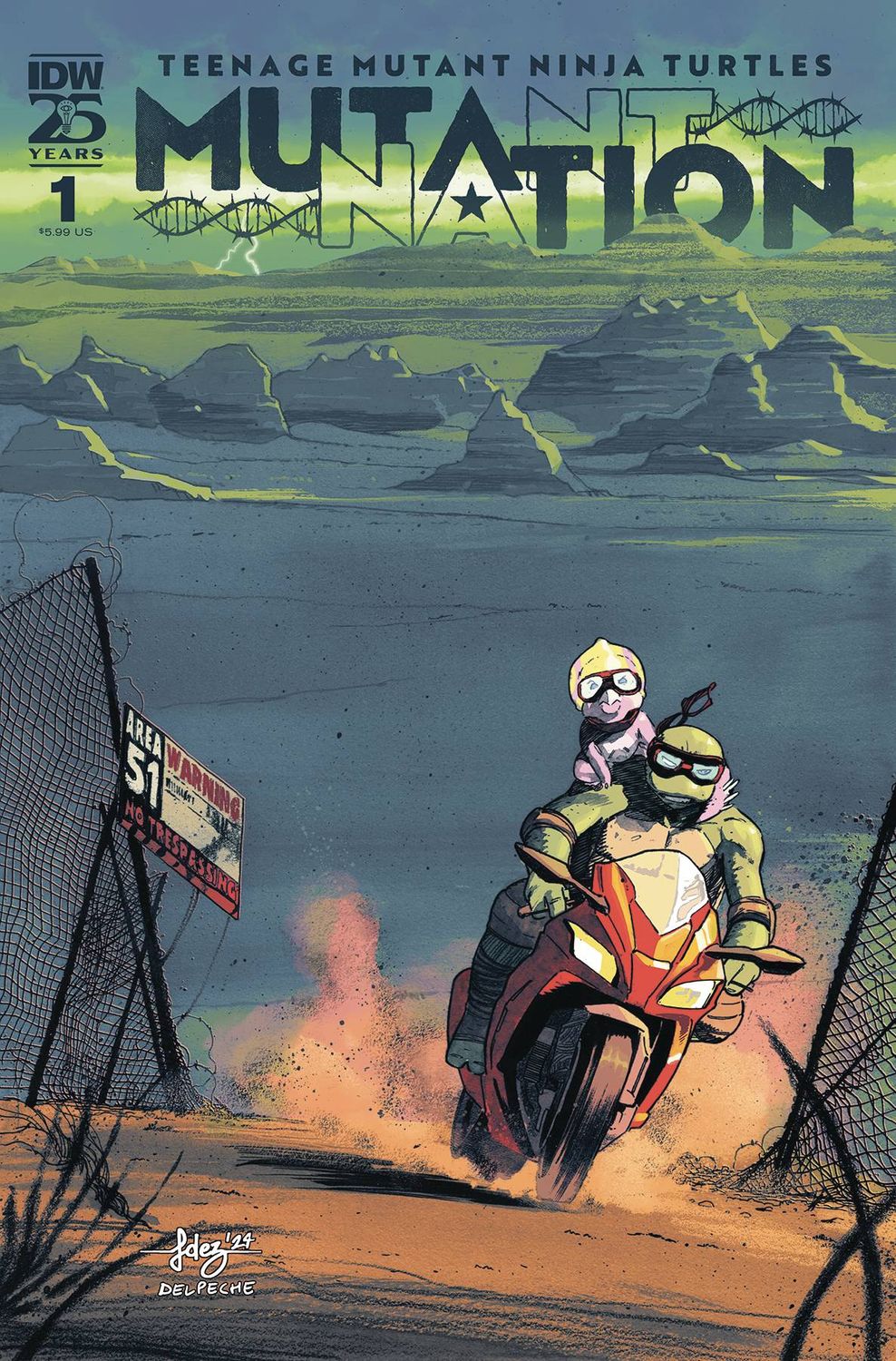 TMNT MUTANT NATION (2024) #1