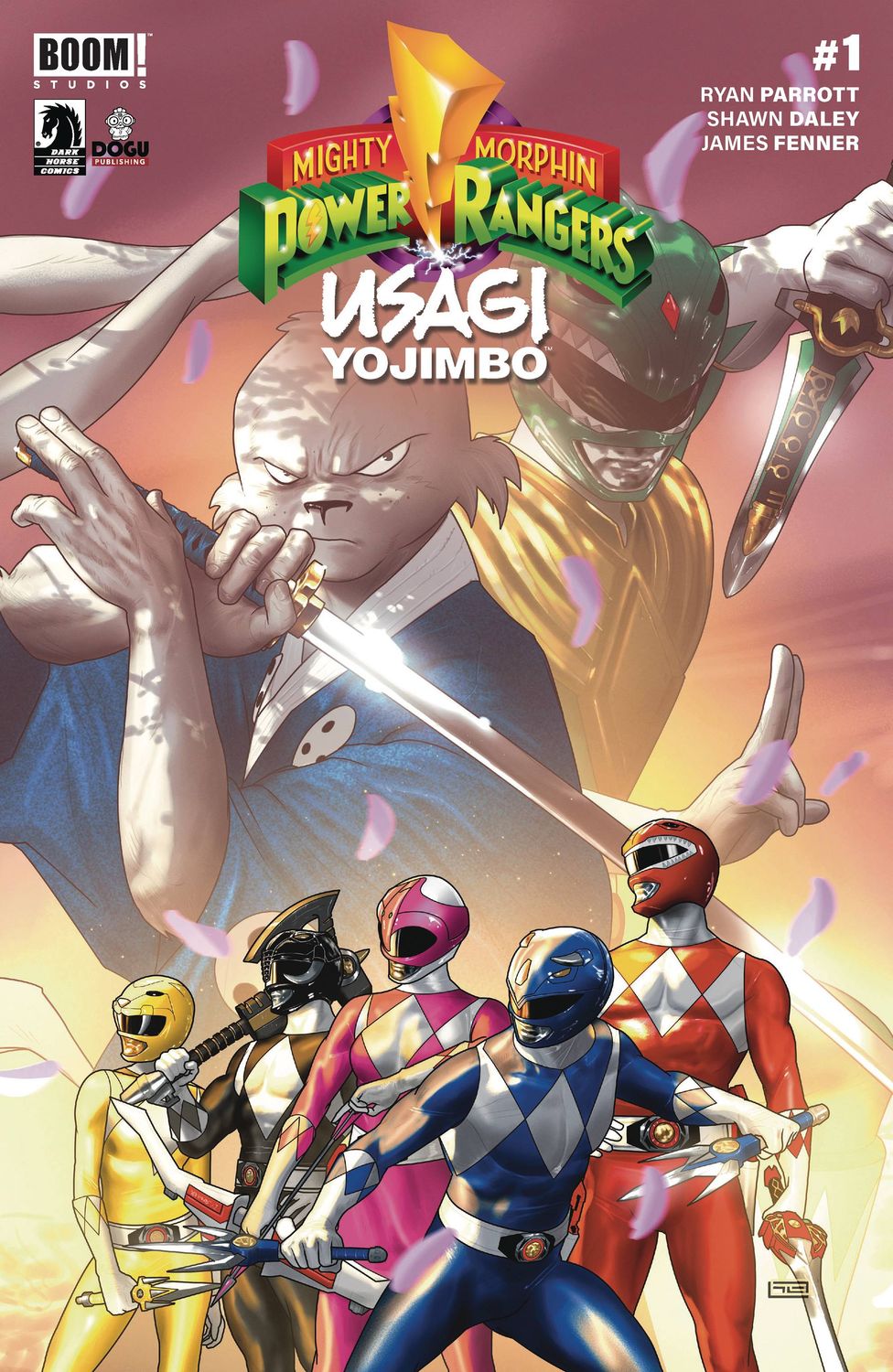 MIGHTY MORPHIN POWER RANGERS USAGI YOJIMBO (2024) #1
