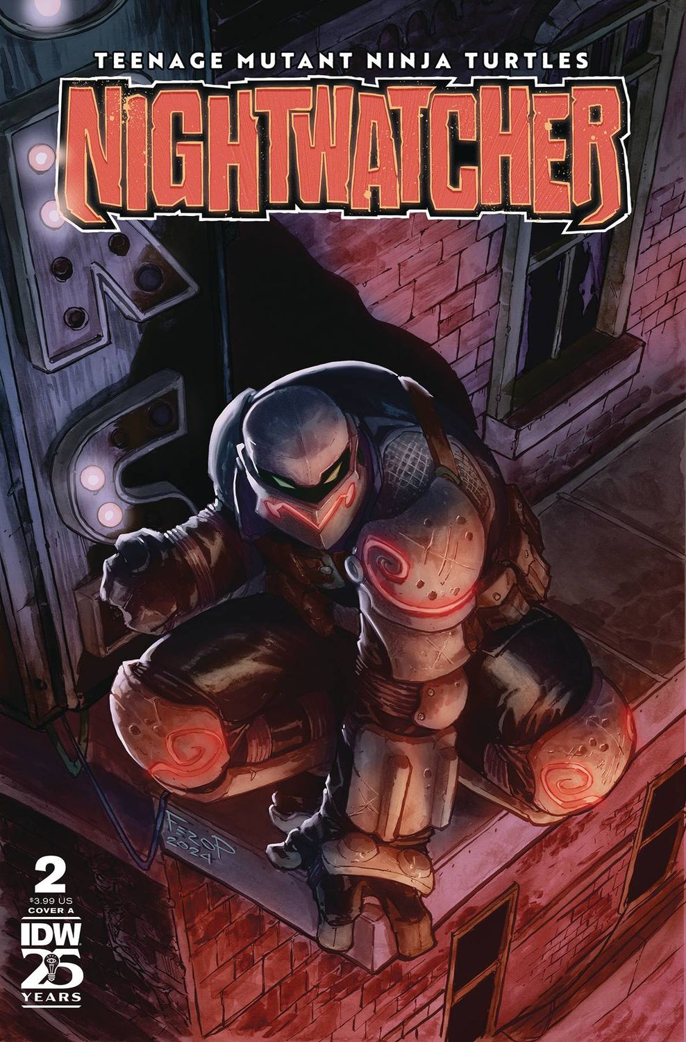TEENAGE MUTANT NINJA TURTLES NIGHTWATCHER (2024) #2