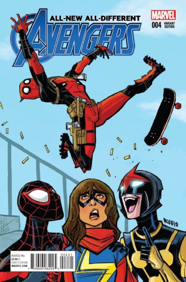 ALL NEW ALL DIFFERENT AVENGERS (2016) #4 CVR B