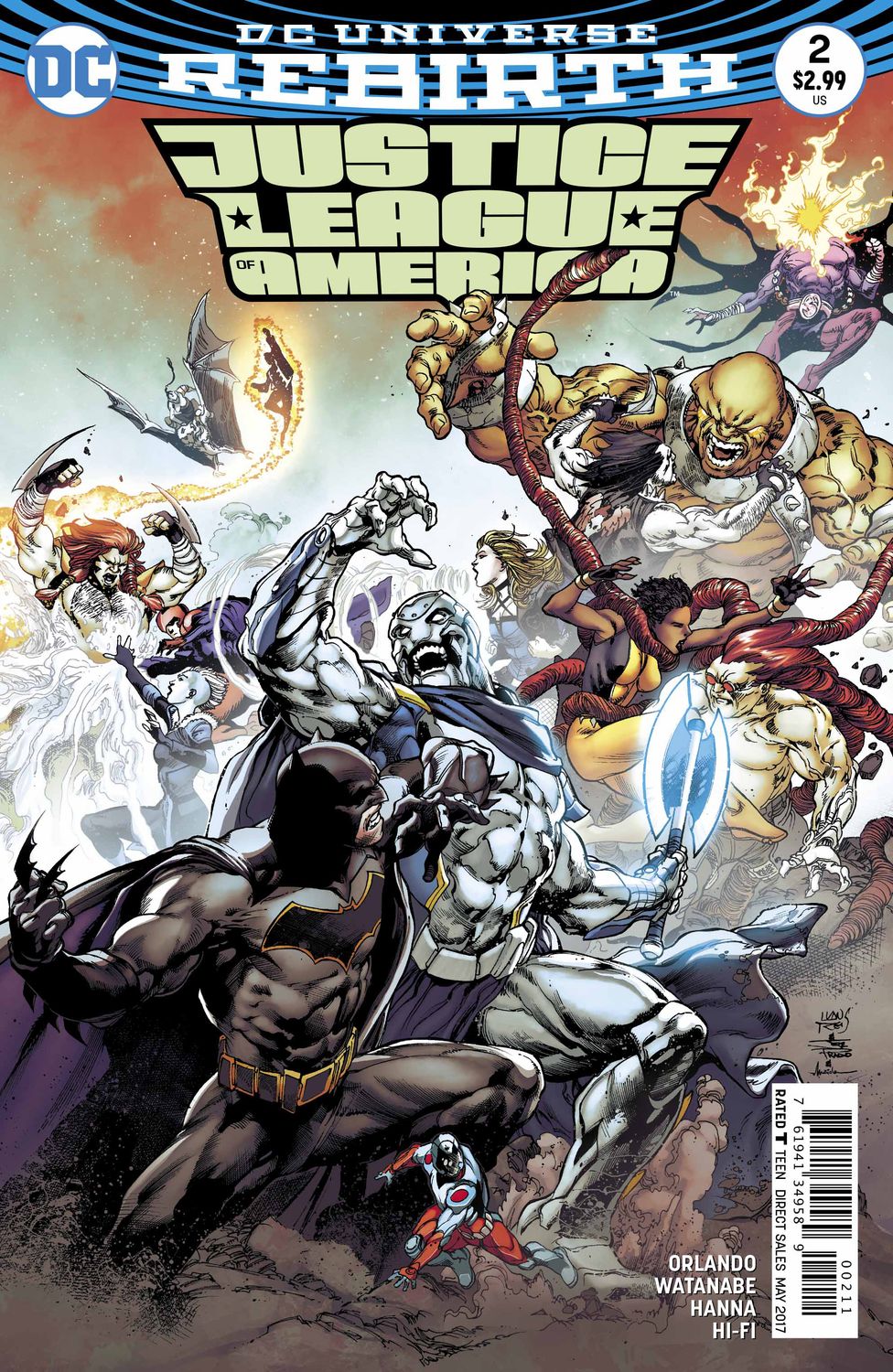 JUSTICE LEAGUE OF AMERICA (2017) #2