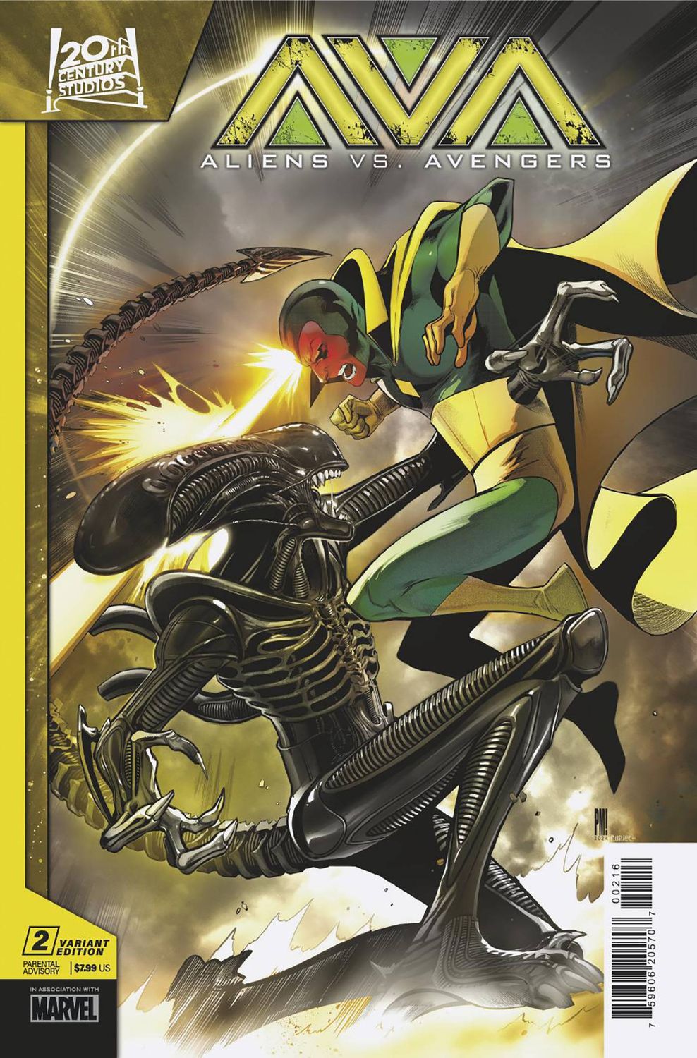 ALIENS VS AVENGERS (2024) #2 CVR D