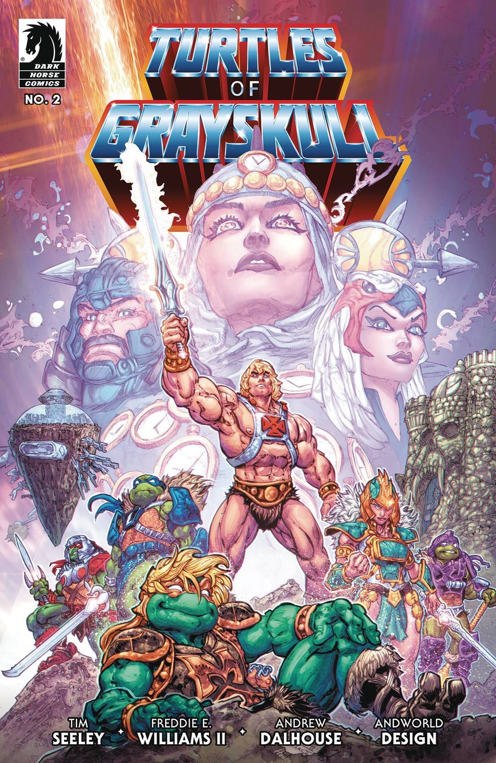 MASTERS OF THE UNIVERSE TMNT TURTLES OF GRAYSKULL (2024) #2