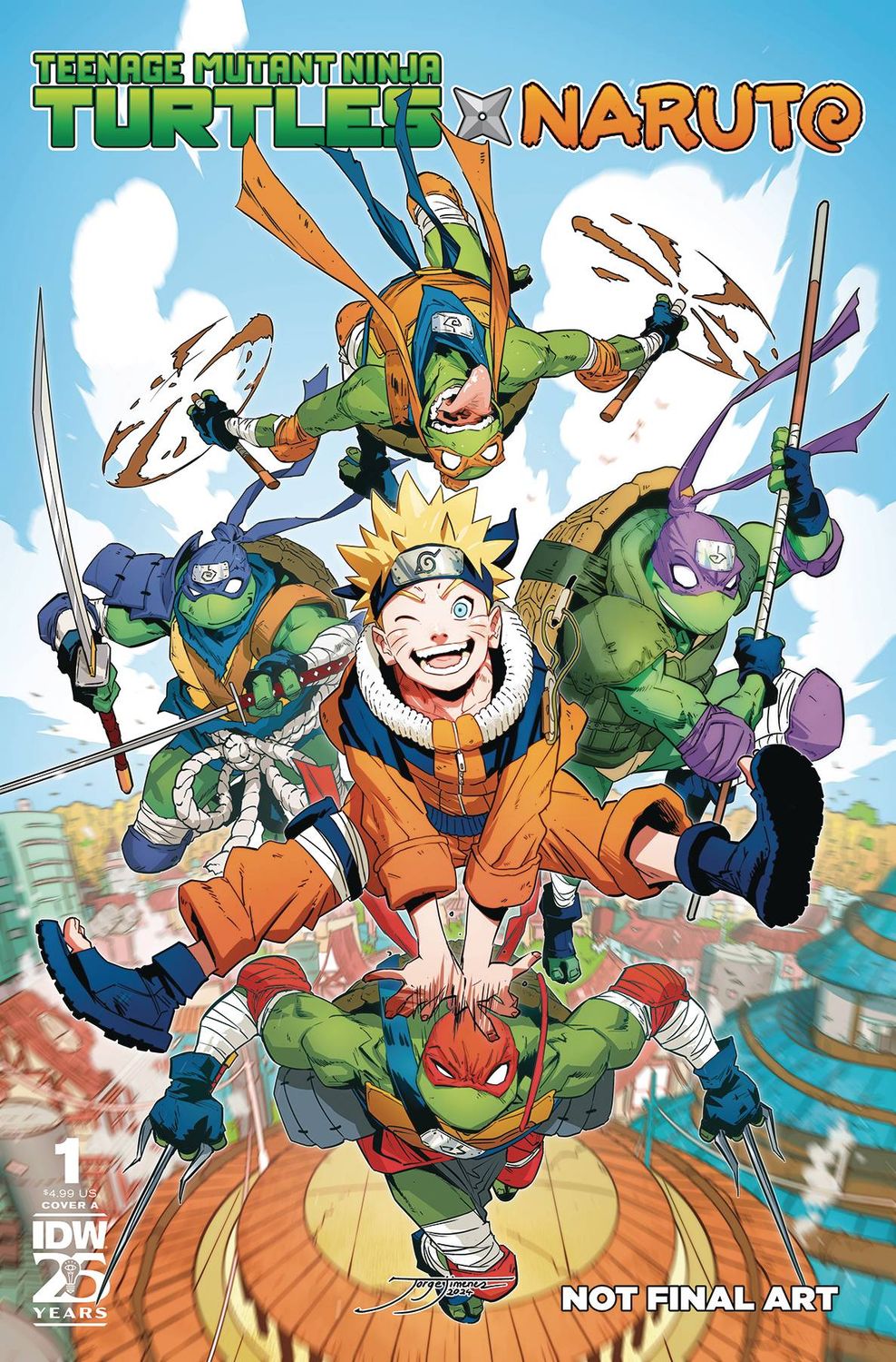 TEENAGE MUTANT NINJA TURTLES X NARUTO (2024) #1