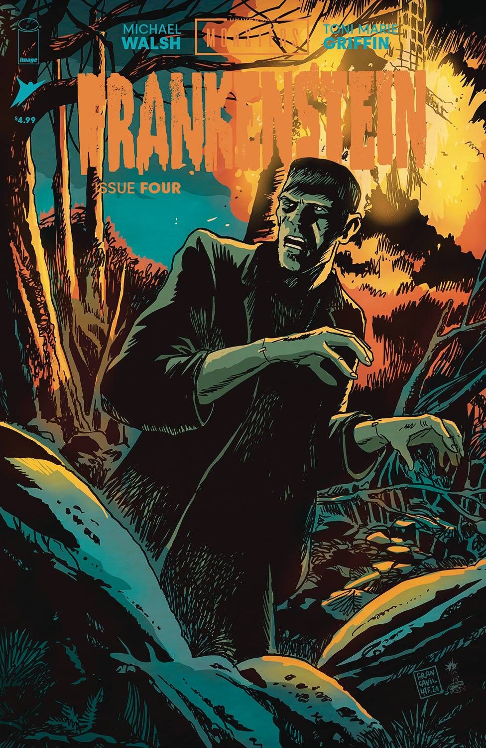 UNIVERSAL MONSTERS FRANKENSTEIN (2024) #4 CVR C
