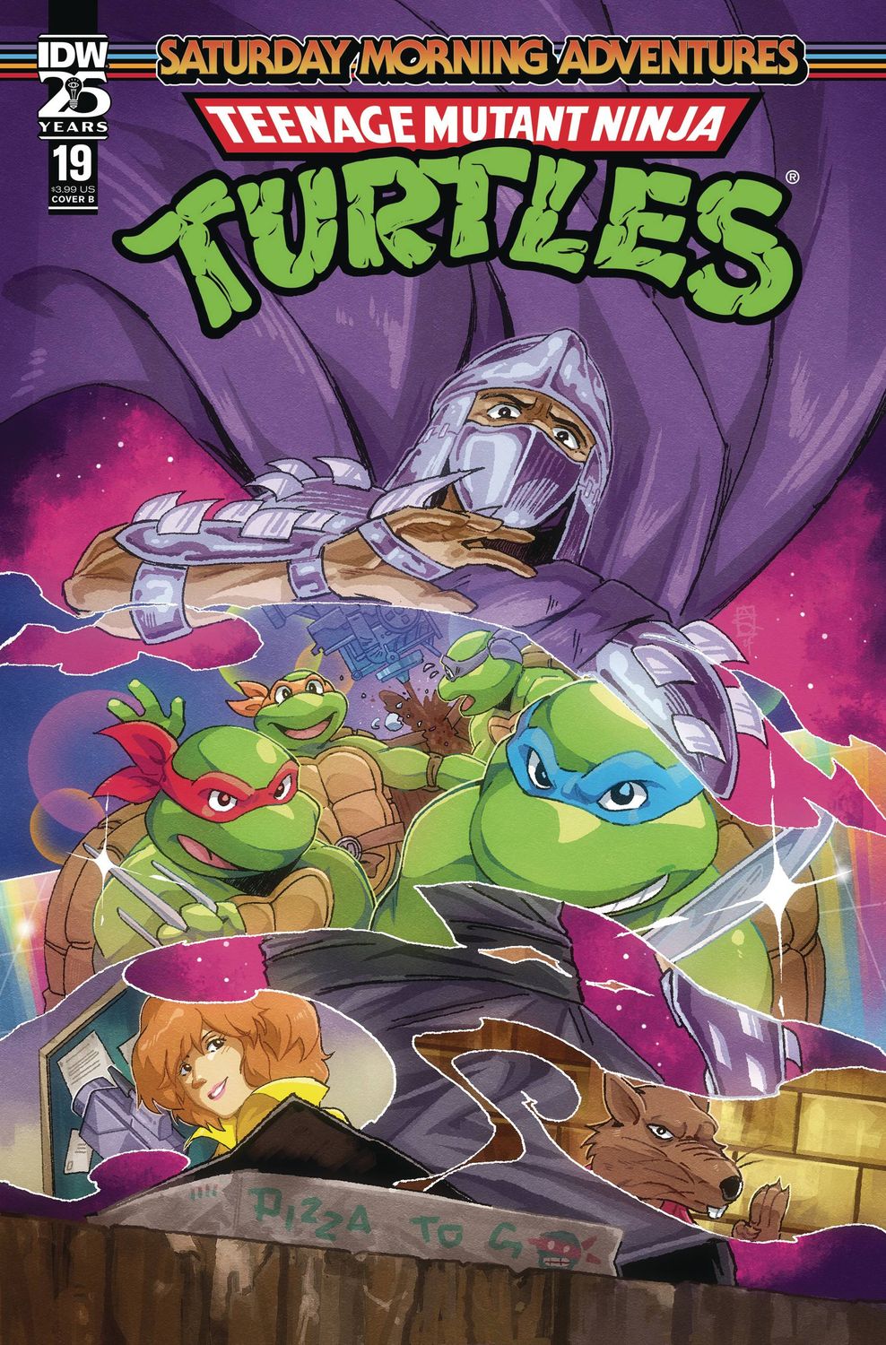 TMNT SATURDAY MORNING ADVENTURES (2024) #19 CVR B