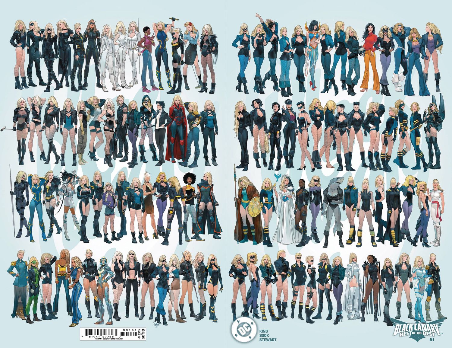 BLACK CANARY BEST OF THE BEST (2024) #1 CVR C