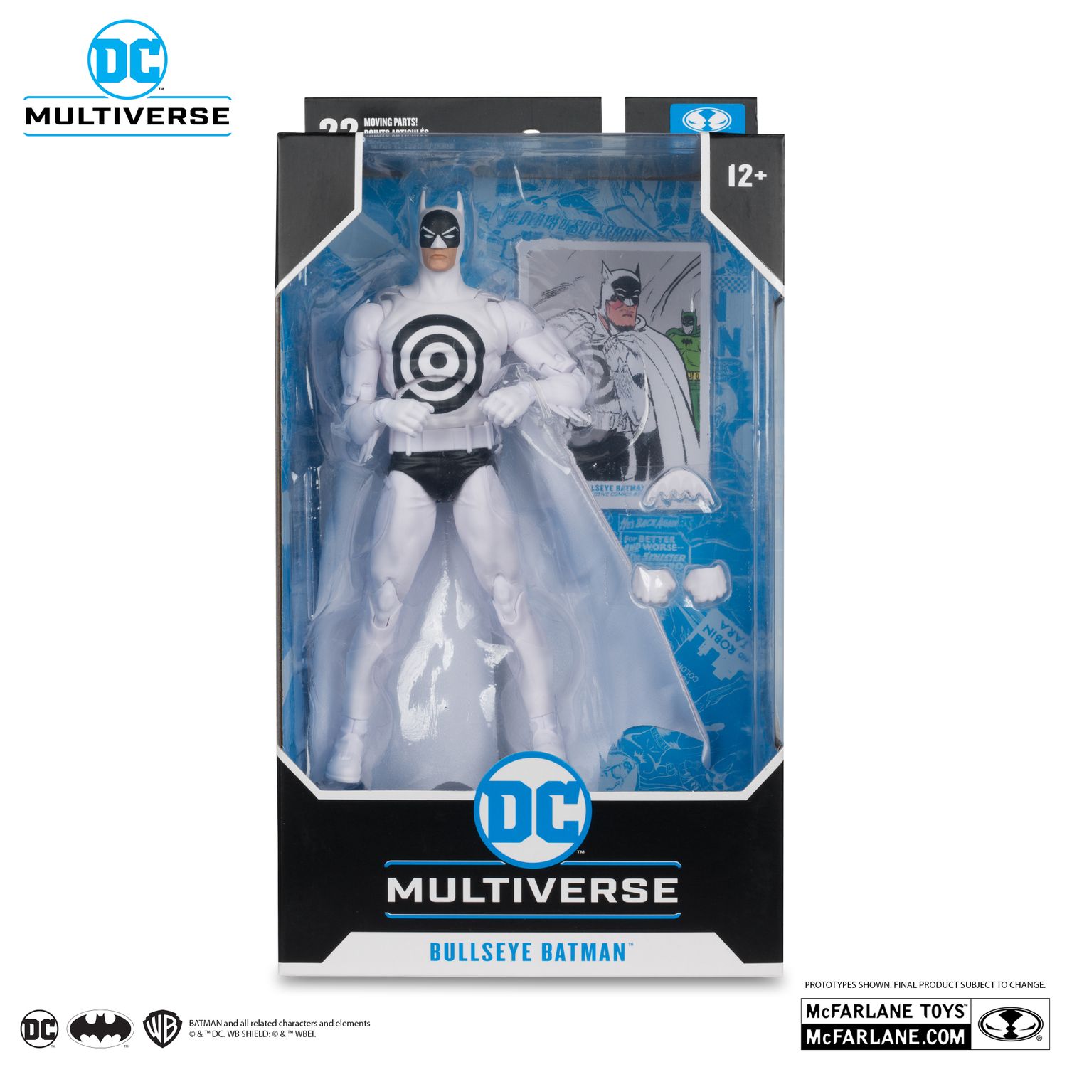 MCFARLANE DC MULTIVERSE BULLSEYE BATMAN (PLATINUM EDITION)