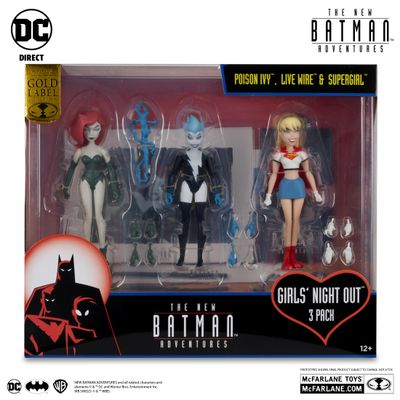 MCFARLANE DC DIRECT POISON IVY LIVEWIRE SUPERGIRL 3PK (GIRL&#39;S NIGHT OUT)