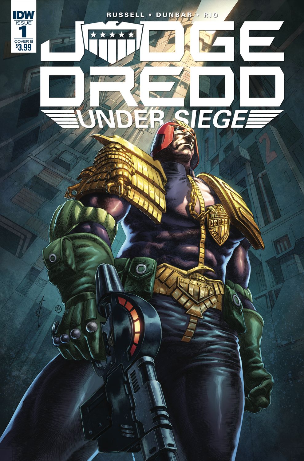 JUDGE DREDD UNDER SIEGE (2018) #1 CVR B