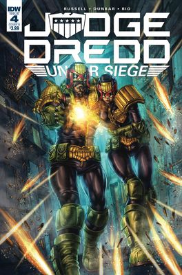 JUDGE DREDD UNDER SIEGE (2018) #4 CVR B