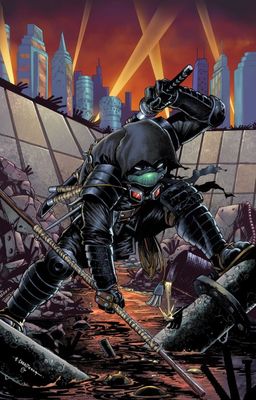 TMNT THE LAST RONIN #1 SLAB CITY CVR A