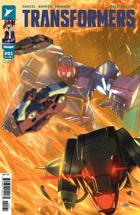 TRANSFORMERS (2024) #1 10TH PTG CVR F