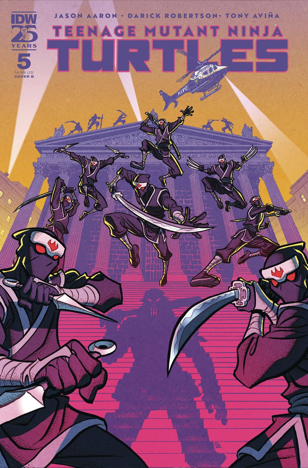 TEENAGE MUTANT NINJA TURTLES (2024) #5 CVR B