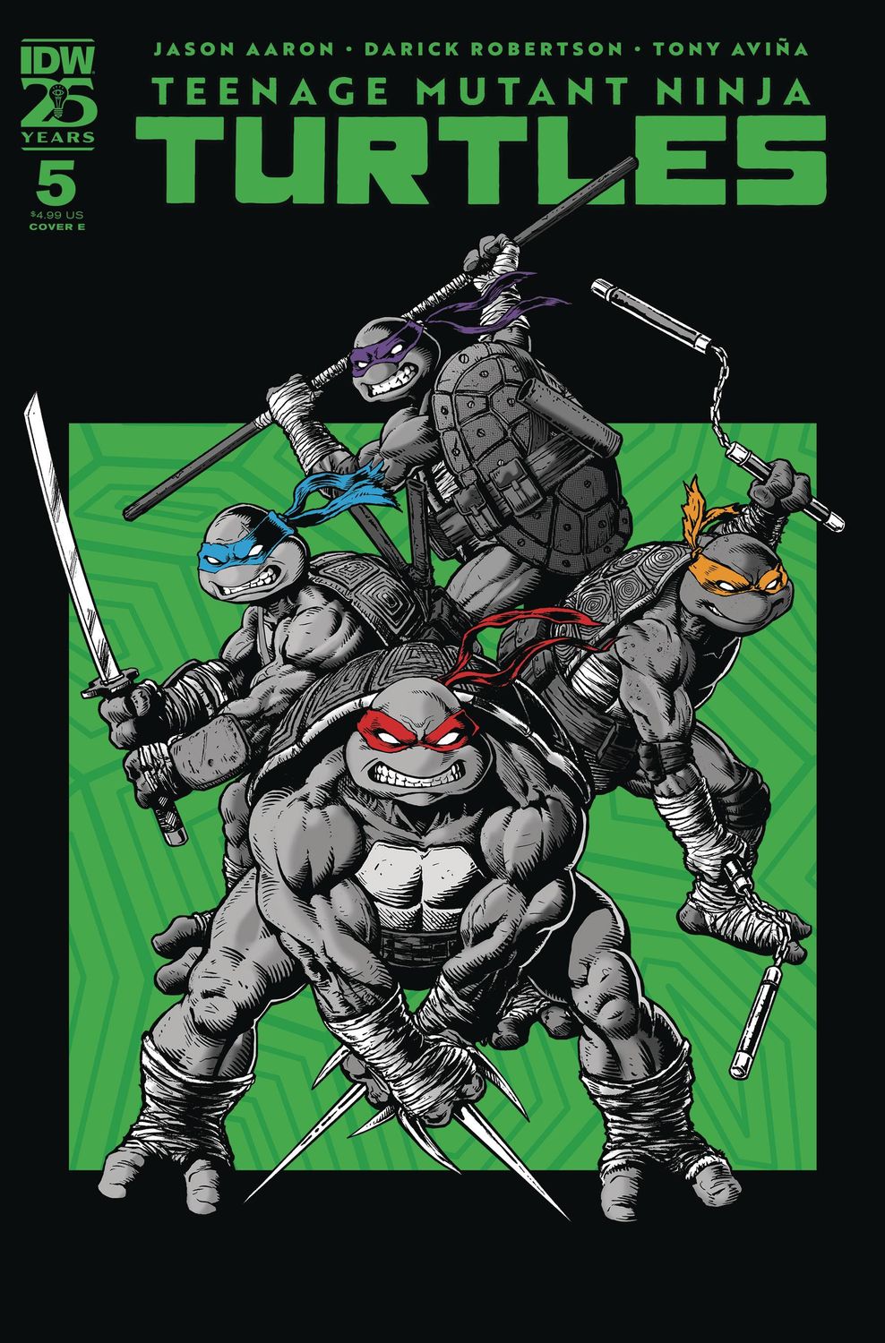 TEENAGE MUTANT NINJA TURTLES (2024) #5 CVR E