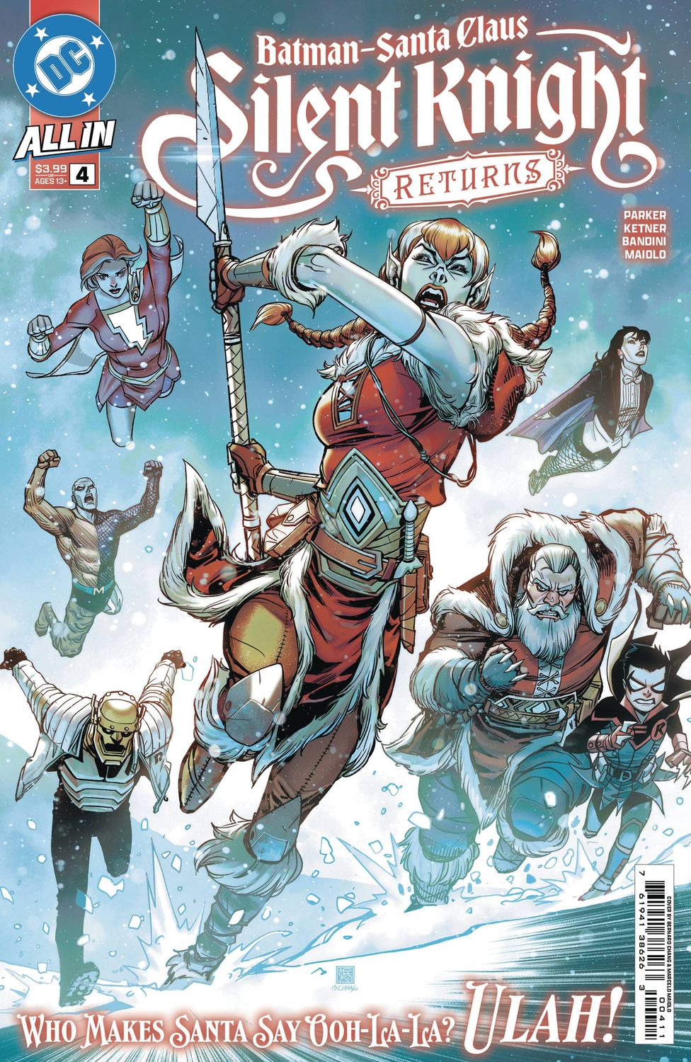 BATMAN SANTA SILENT KNIGHT RETURNS (2024) #4