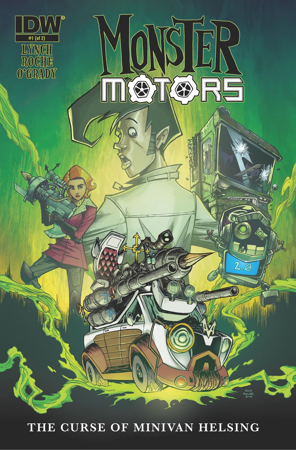 MONSTER MOTORS CURSE OF MINIVAN HELSING (2015) #1