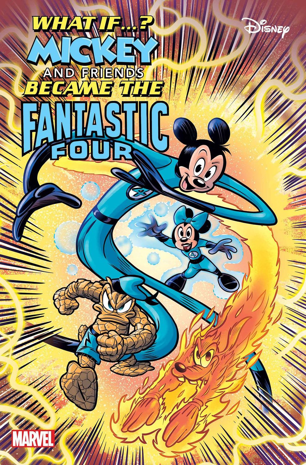 WHAT IF MICKEY &amp; FRIENDS BECAME FANTASTIC FOUR (2024) #1