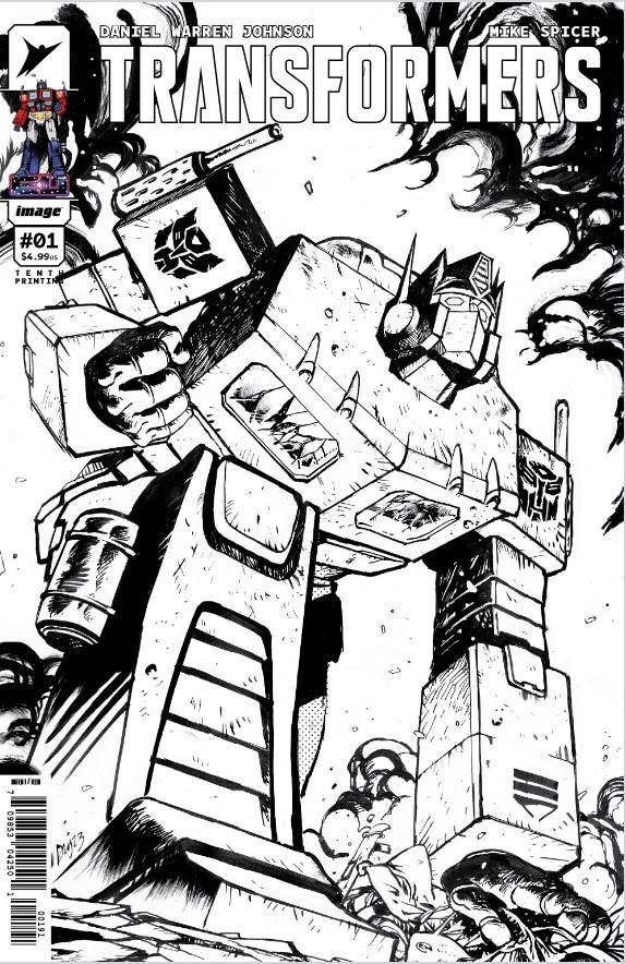 TRANSFORMERS (2025) #1 10TH PTG CVR K