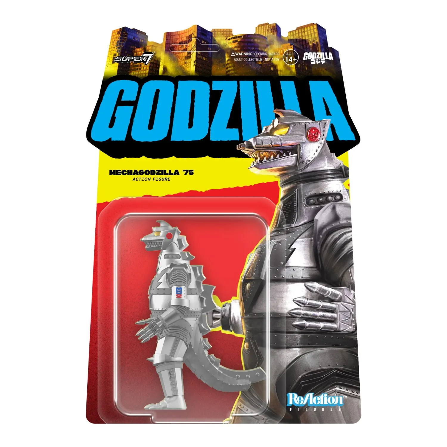 SUPER 7 REACTION MECHAGODZILLA &#39;75