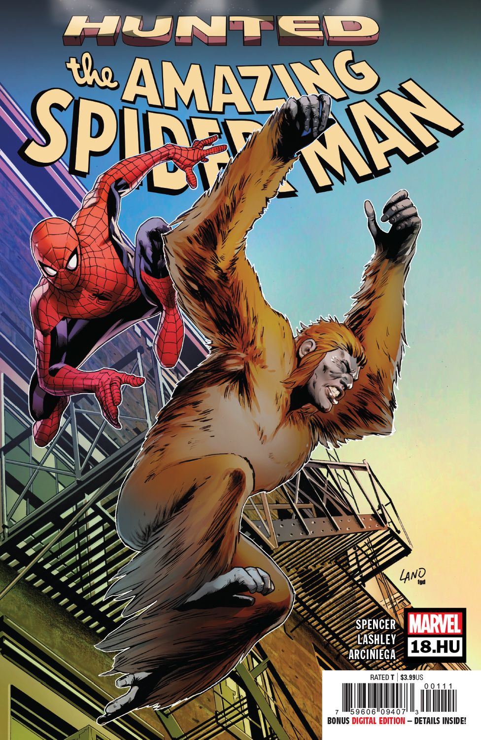 AMAZING SPIDER-MAN (2019) #18.HU