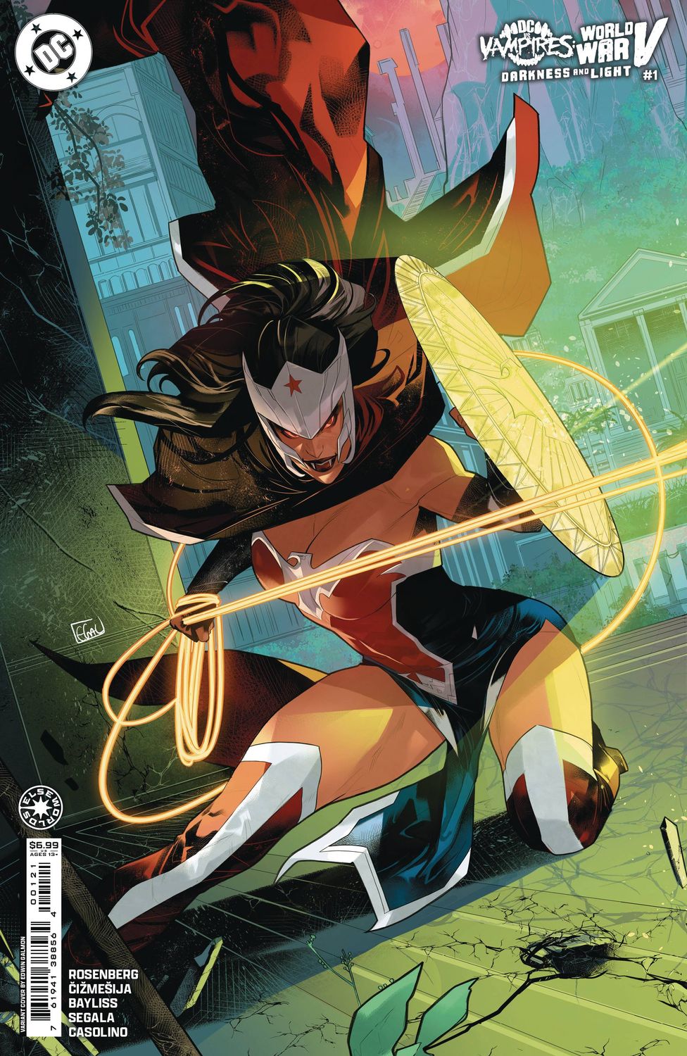 DC VS VAMPIRES WORLD WAR V DARKNESS AND LIGHT (2025) #1 CVR B