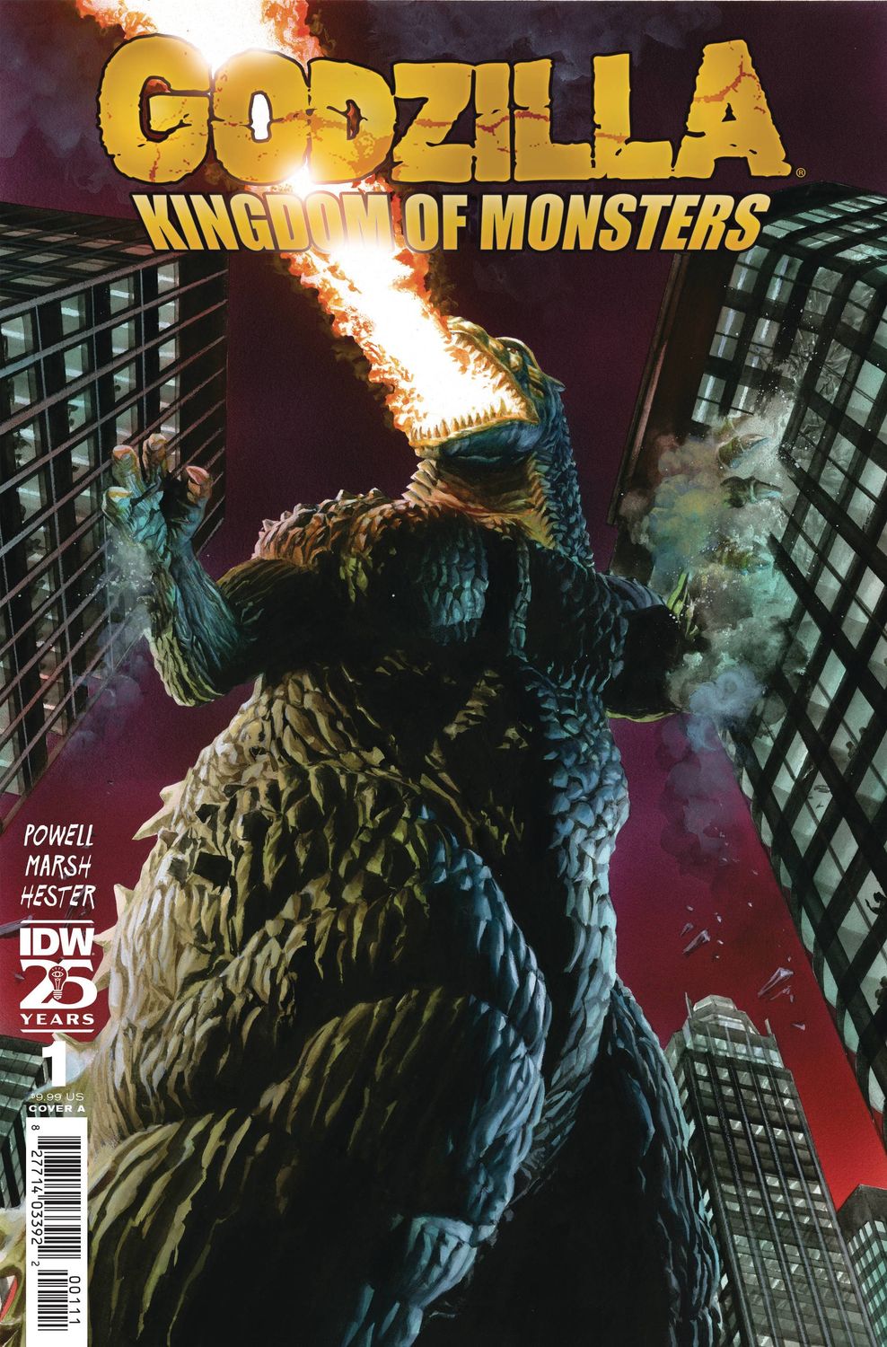 GODZILLA 70TH ANNIV FOIL KINGDOM OF MONSTERS (2025) #1