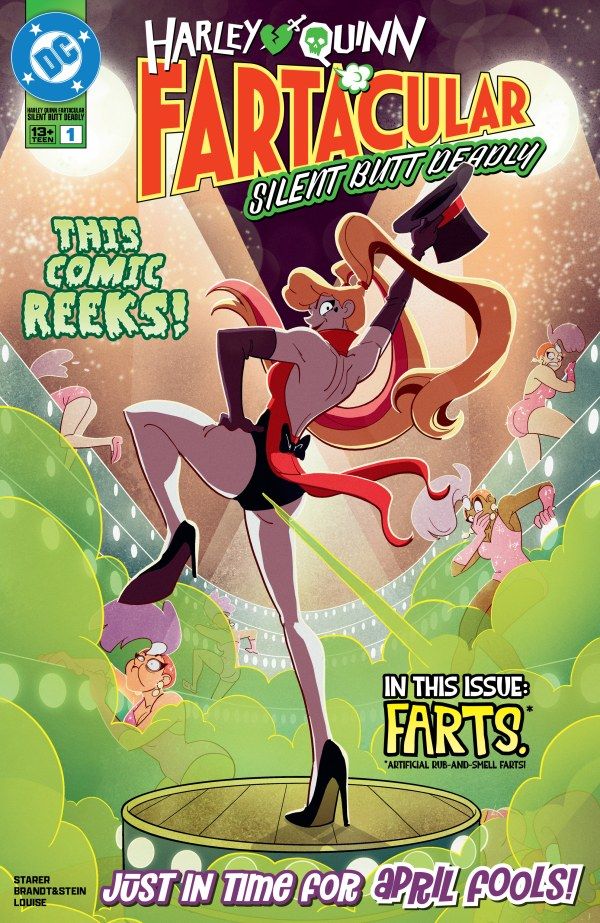 HARLEY QUINN FARTACULAR SILENT BUTT DEADLY (2025) #1