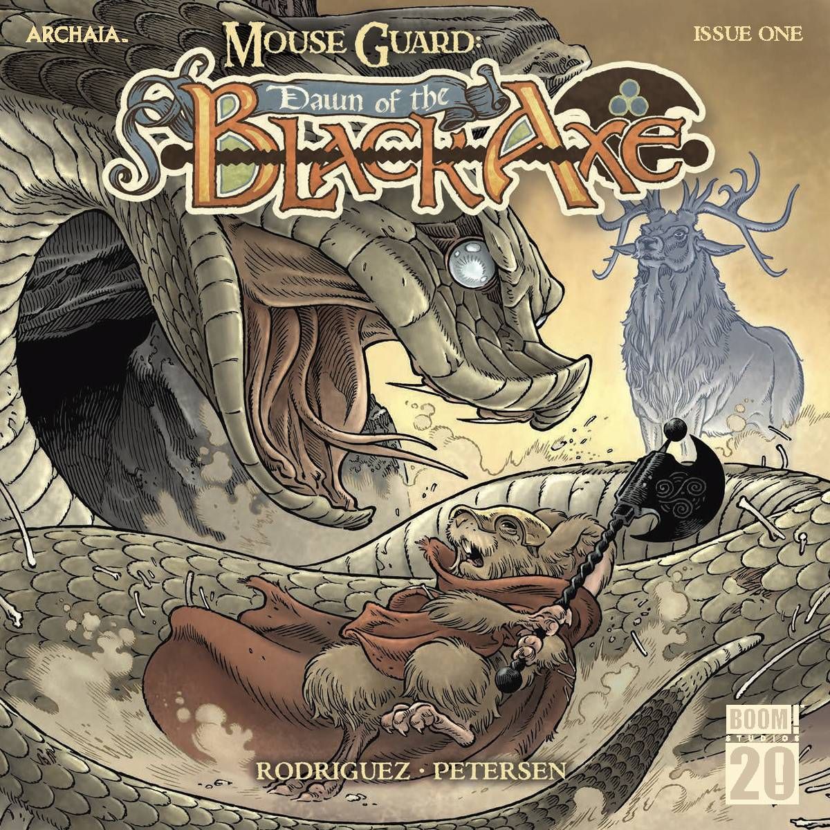 MOUSE GUARD DAWN OF THE BLACK AXE (2025 #1