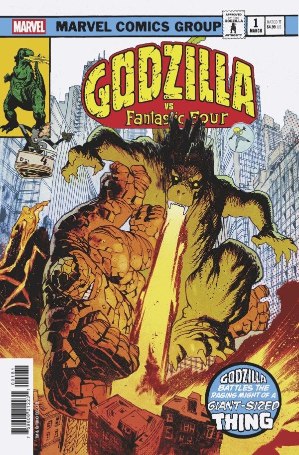 GODZILLA VS FANTASTIC FOUR (2025) #1 CVR H