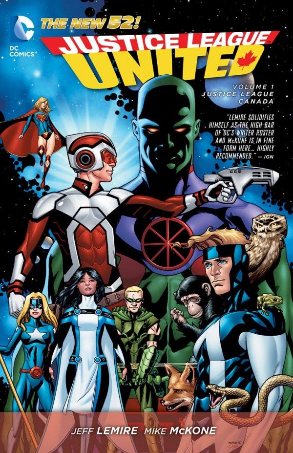 JUSTICE LEAGUE UNITED JUSTICE LEAGUE CANADA HC