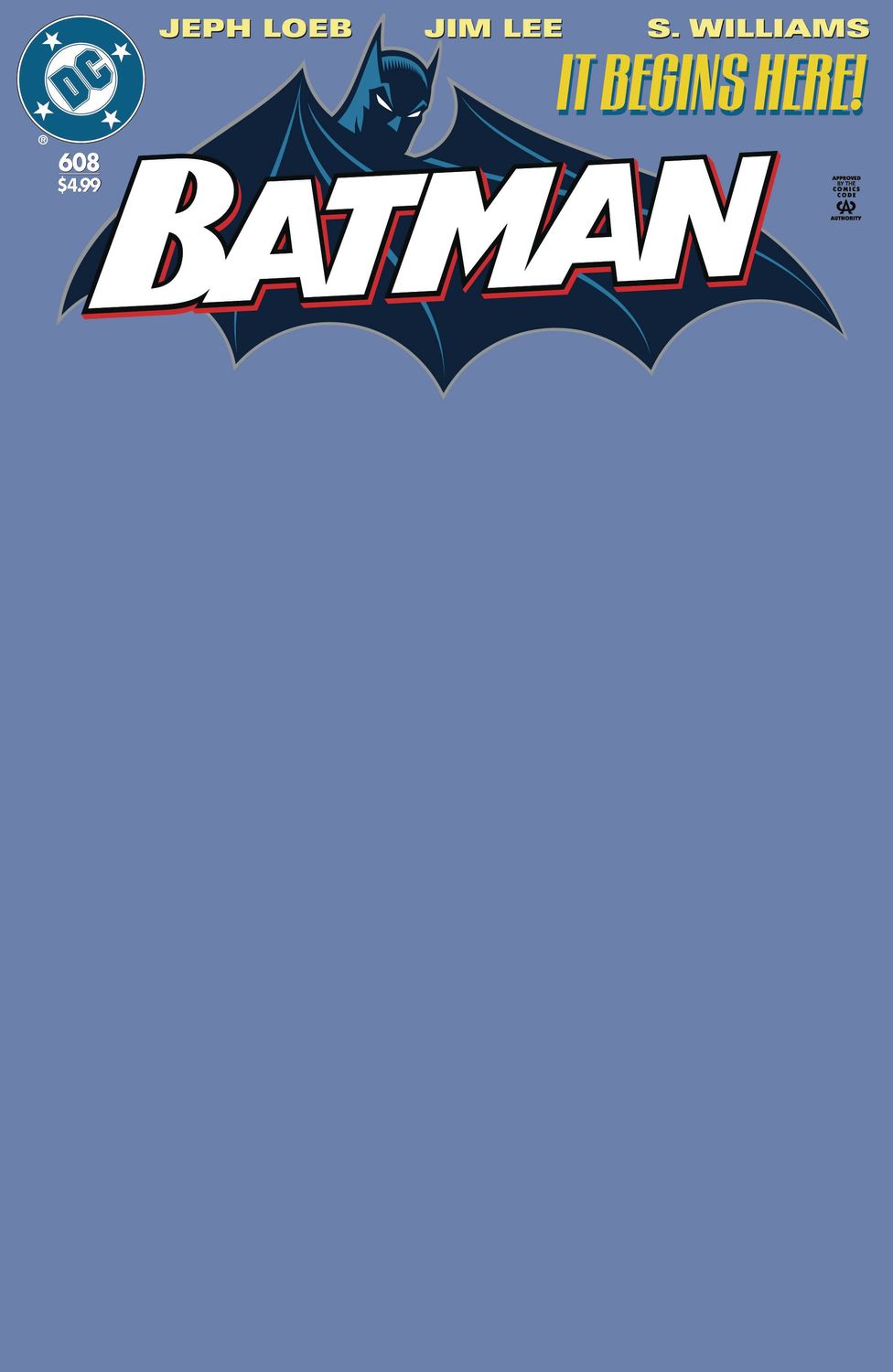 BATMAN #608 FACSIMILE EDITION CVR B