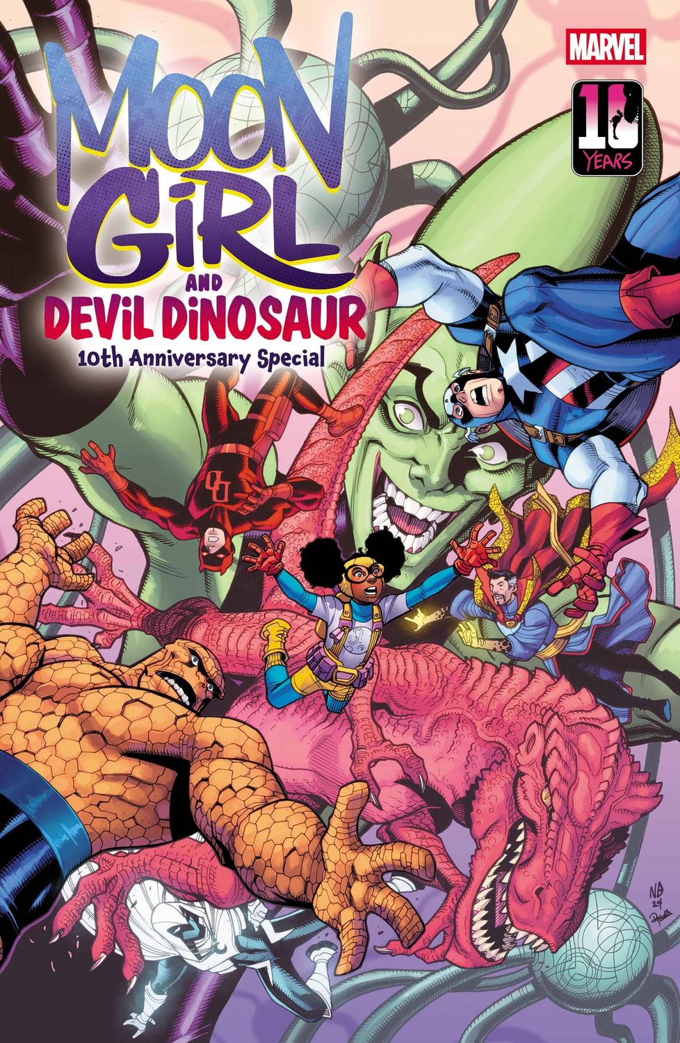 MOON GIRL &amp; DEVIL DINOSAUR 10TH ANN SPECIAL (2025) #1