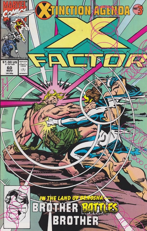 X-FACTOR (1990) #60