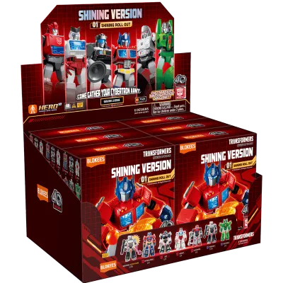 BLOKEES TRANSFORMERS SHINING VERSION 01 SHINING ROLL OUT