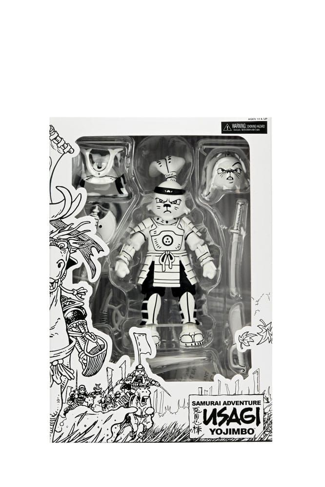 NECA SAMURAI USAGI YOJIMBO BLACK AND WHITE