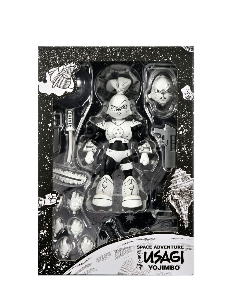 NECA SPACE USAGI YOJIMBO BLACK AND WHITE