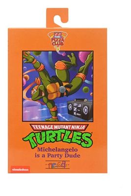 NECA TEENAGE MUTANT NINJA TURTLES ULTIMATE MICHELANGELO VHS