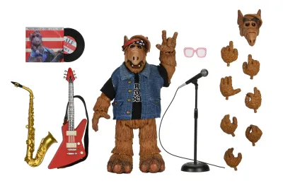 NECA ULTIMATE BORN TO ROCK ALF