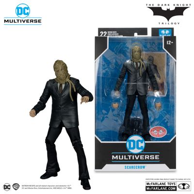 MCFARLANE DC MULTIVERSE SCARECROW (BATMAN BEGINS) (RED PLATINUM EDITION)