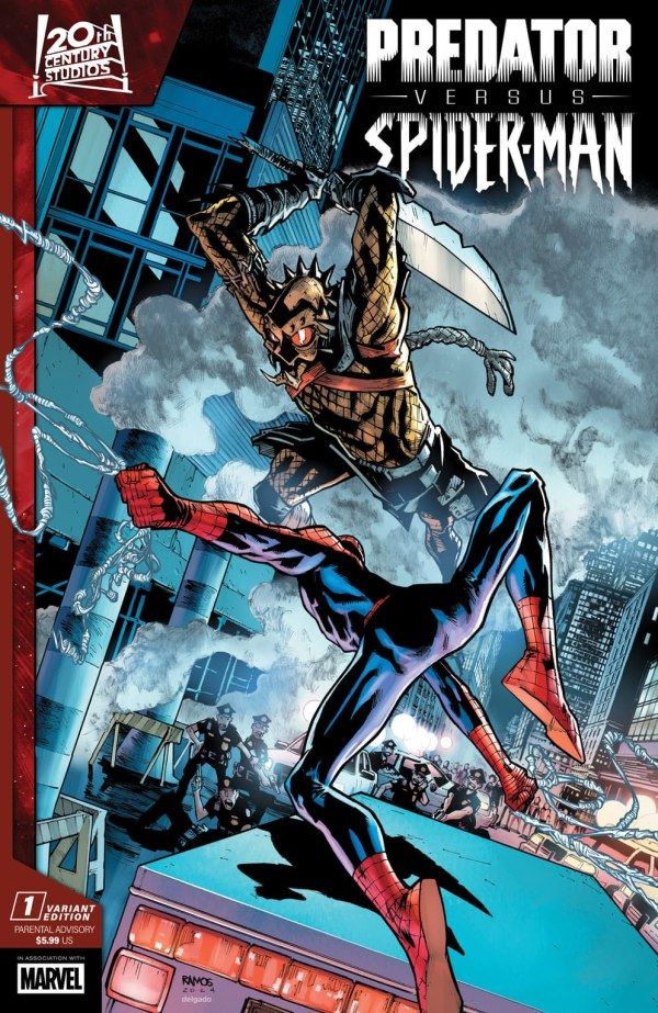 PREDATOR VS SPIDER-MAN (2025) #1 CVR F