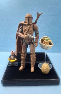 STAR WARS 6&quot; MANDALORIAN AND GROGU (P/O)