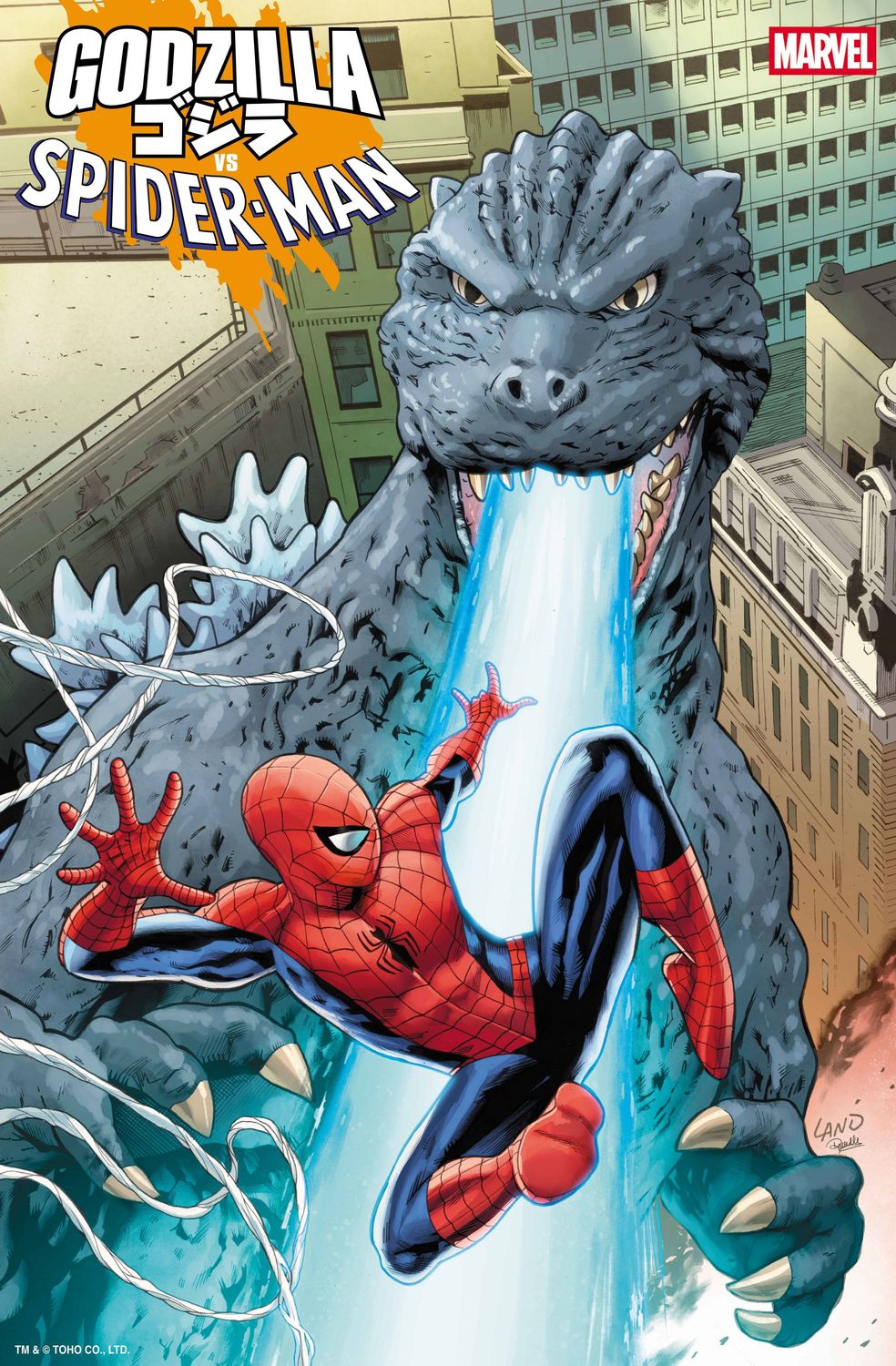 GODZILLA VS SPIDER-MAN (2025) #1 CVR I